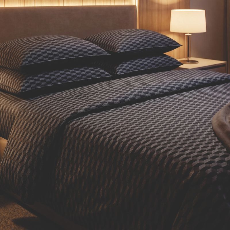 Royal Graphite Black Bedsheet